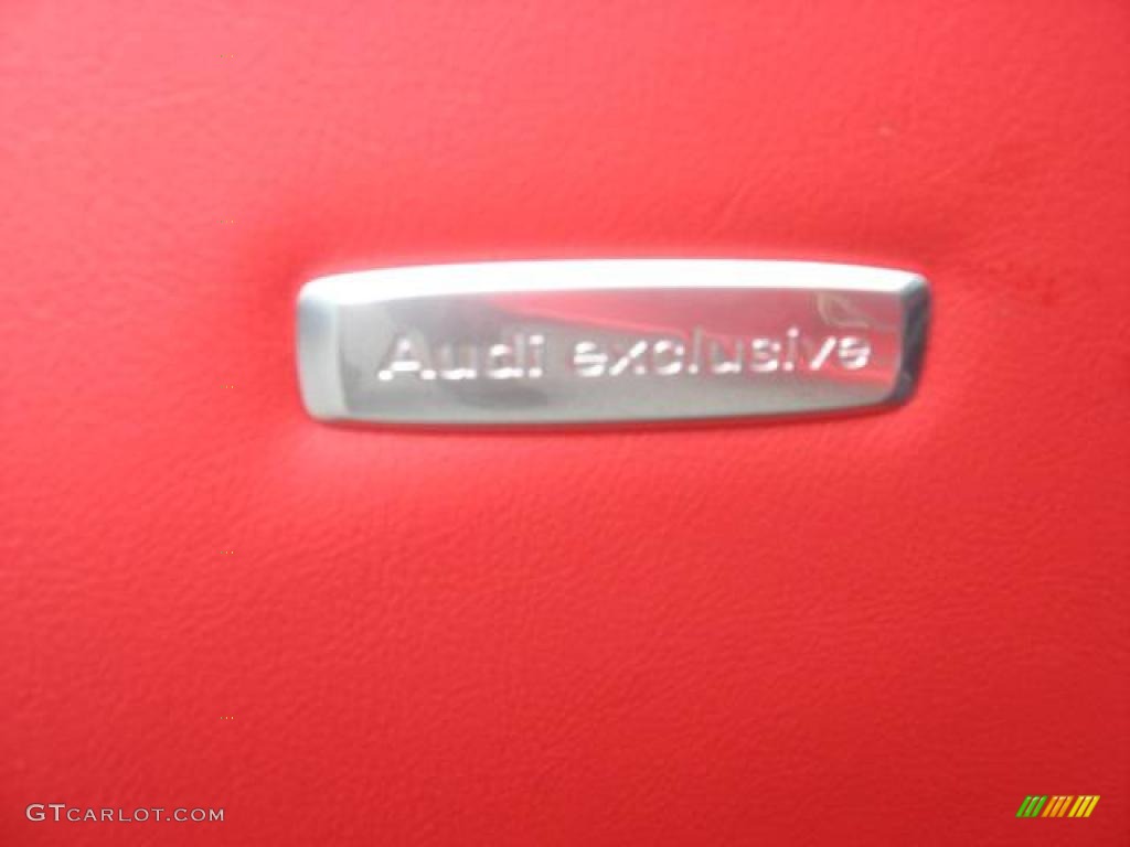 2008 RS4 4.2 quattro Sedan - Misano Red Pearl Effect / Black/Crimson Red photo #7