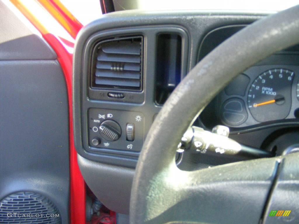 2003 Silverado 1500 Regular Cab 4x4 - Victory Red / Dark Charcoal photo #11
