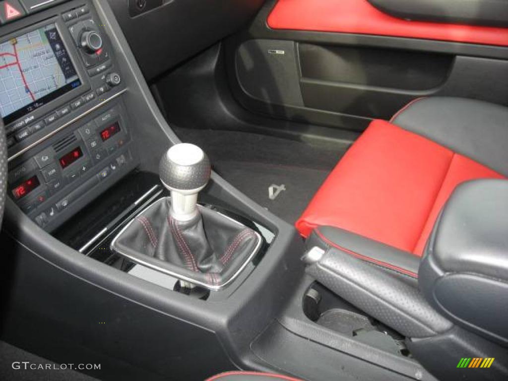 2008 RS4 4.2 quattro Sedan - Misano Red Pearl Effect / Black/Crimson Red photo #26