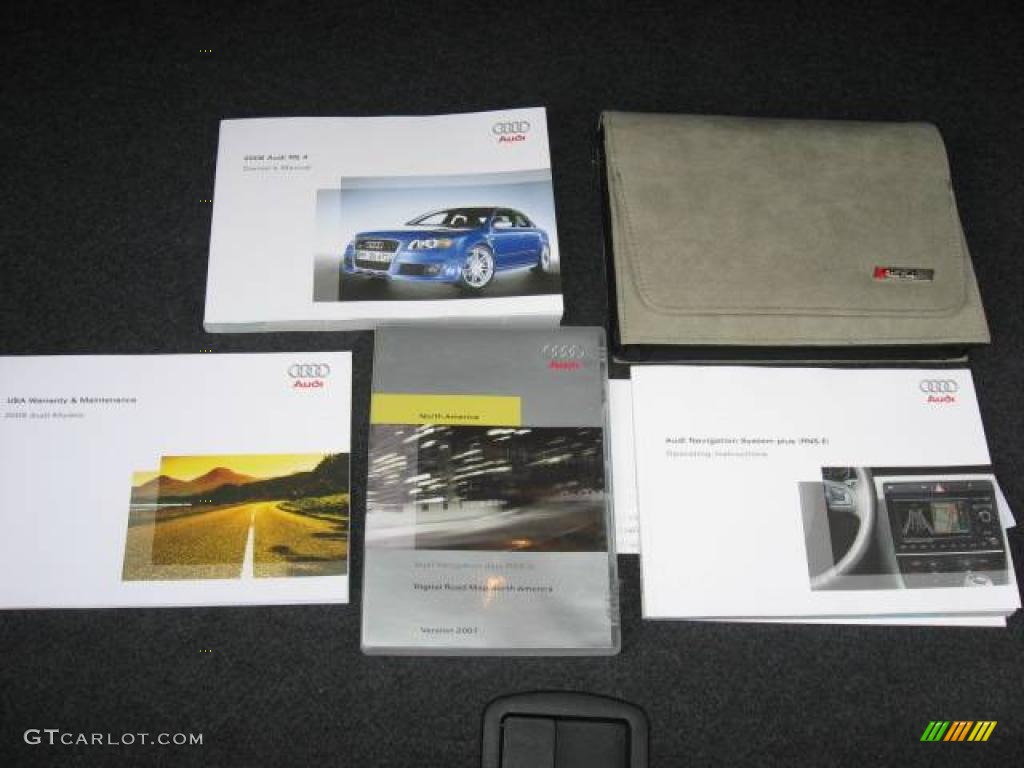 2008 RS4 4.2 quattro Sedan - Misano Red Pearl Effect / Black/Crimson Red photo #37