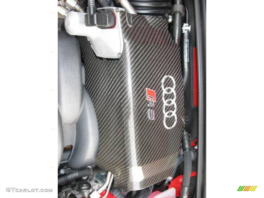 2008 RS4 4.2 quattro Sedan - Misano Red Pearl Effect / Black/Crimson Red photo #43