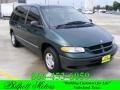 Forest Green Pearlcoat 1999 Dodge Caravan 