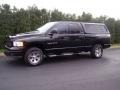 2002 Black Dodge Ram 1500 SLT Quad Cab 4x4  photo #1