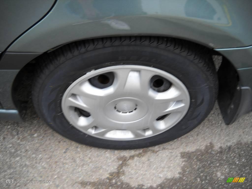 2002 Legacy L Sedan - Wintergreen Metallic / Dark Gray photo #13
