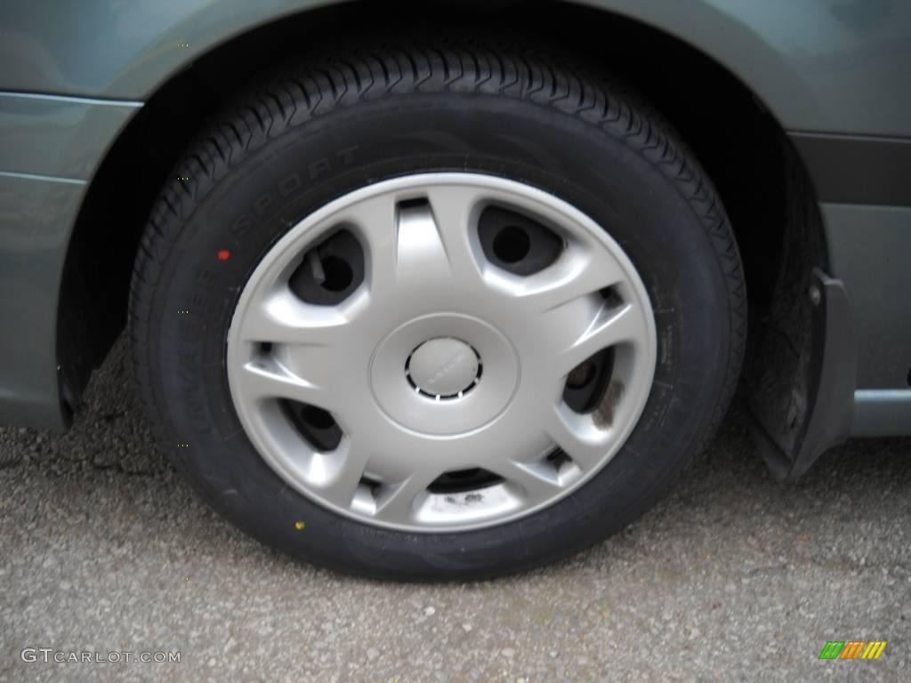 2002 Legacy L Sedan - Wintergreen Metallic / Dark Gray photo #17