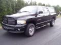 2002 Black Dodge Ram 1500 SLT Quad Cab 4x4  photo #55