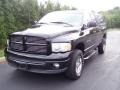 2002 Black Dodge Ram 1500 SLT Quad Cab 4x4  photo #58