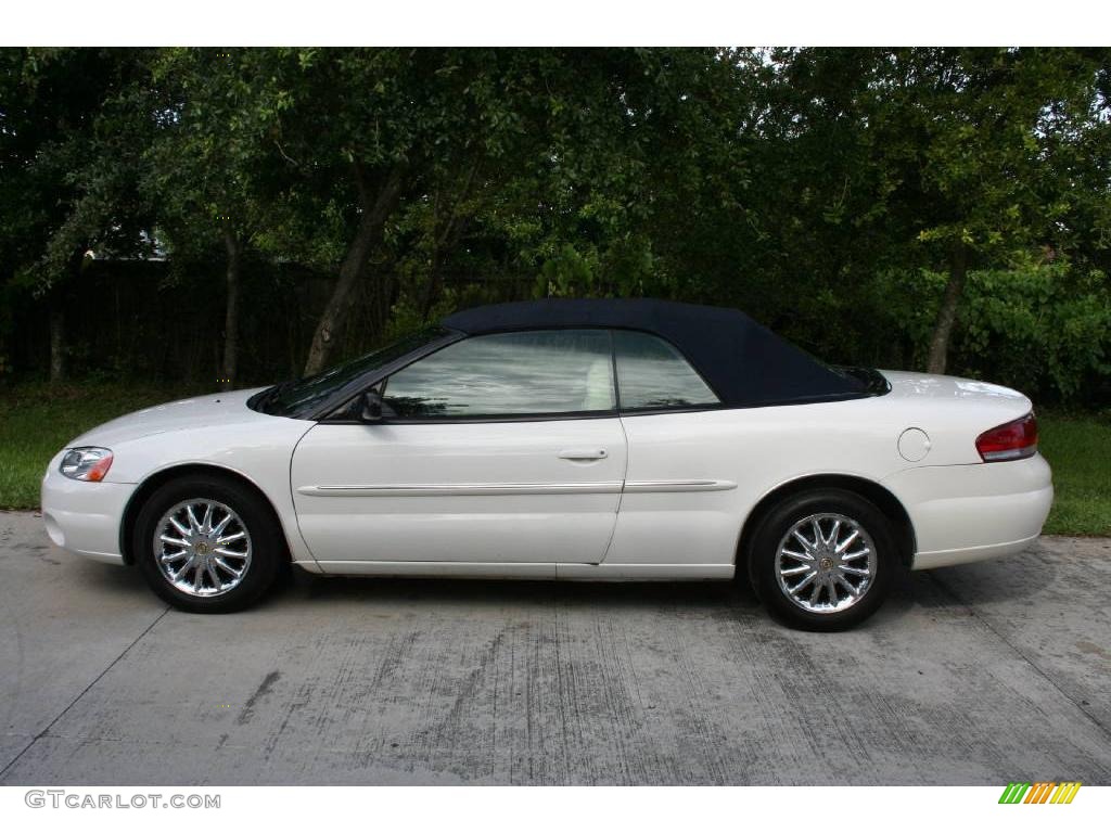 2002 Sebring Limited Convertible - Stone White / Sandstone photo #5