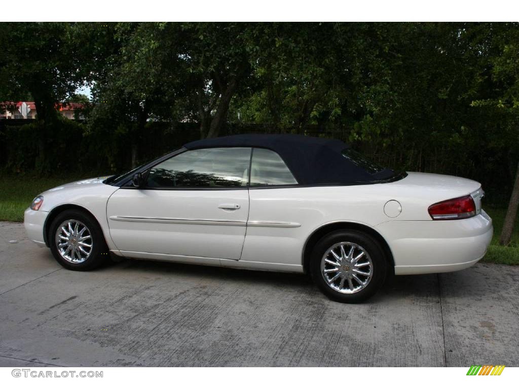 2002 Sebring Limited Convertible - Stone White / Sandstone photo #6