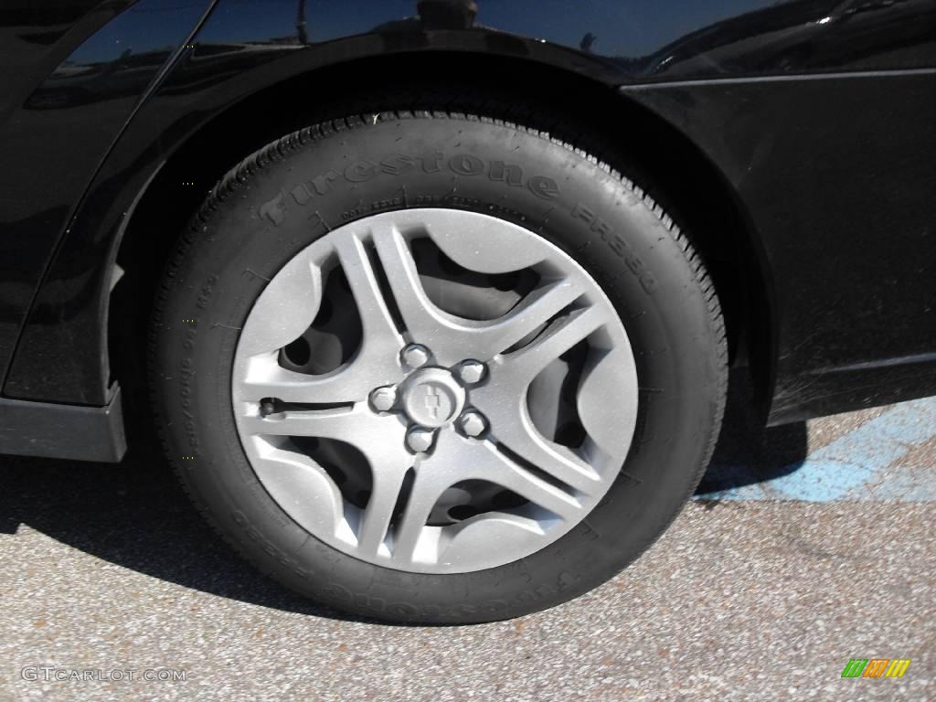 2007 Malibu LS V6 Sedan - Black / Titanium Gray photo #16