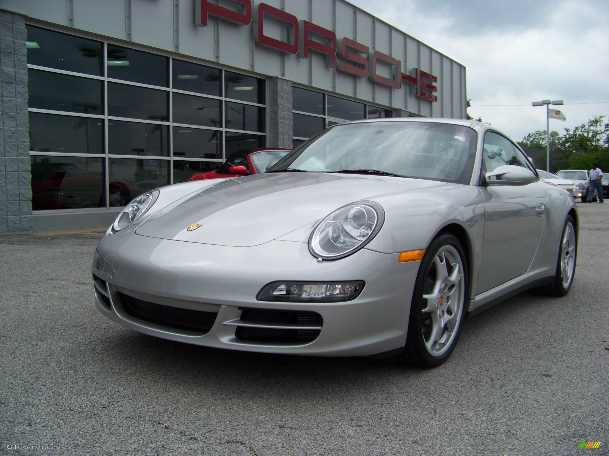 2007 911 Carrera 4S Coupe - Arctic Silver Metallic / Black Standard Leather photo #1