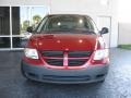 2007 Inferno Red Crystal Pearl Dodge Caravan SE  photo #3