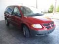 2007 Inferno Red Crystal Pearl Dodge Caravan SE  photo #4