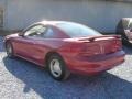 1995 Laser Red Metallic Ford Mustang V6 Coupe  photo #7