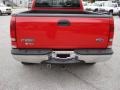 2002 Red Clearcoat Ford F250 Super Duty XLT SuperCab 4x4  photo #15