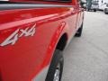 2002 Red Clearcoat Ford F250 Super Duty XLT SuperCab 4x4  photo #18