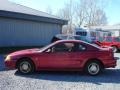 1995 Laser Red Metallic Ford Mustang V6 Coupe  photo #8