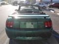 2002 Electric Green Metallic Ford Mustang V6 Convertible  photo #9