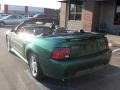 2002 Electric Green Metallic Ford Mustang V6 Convertible  photo #10