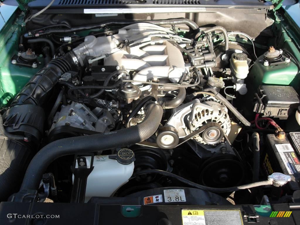 2002 Mustang V6 Convertible - Electric Green Metallic / Medium Graphite photo #23