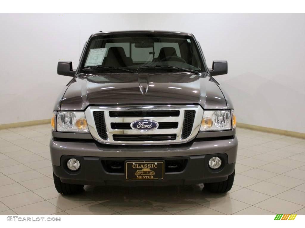 2008 Ranger XLT SuperCab 4x4 - Dark Shadow Grey Metallic / Medium Dark Flint photo #2