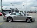 2007 Arctic Silver Metallic Porsche 911 Carrera 4S Coupe  photo #4