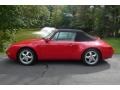 1997 Guards Red Porsche 911 Carrera Cabriolet  photo #3