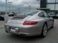 2007 Arctic Silver Metallic Porsche 911 Carrera 4S Coupe  photo #5