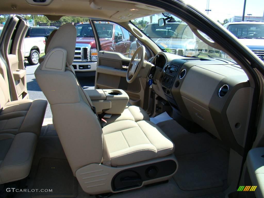 2005 F150 XLT SuperCab - Arizona Beige Metallic / Tan photo #12