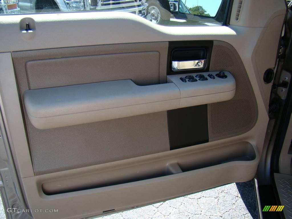 2005 F150 XLT SuperCab - Arizona Beige Metallic / Tan photo #17