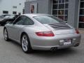 2007 Arctic Silver Metallic Porsche 911 Carrera 4S Coupe  photo #7