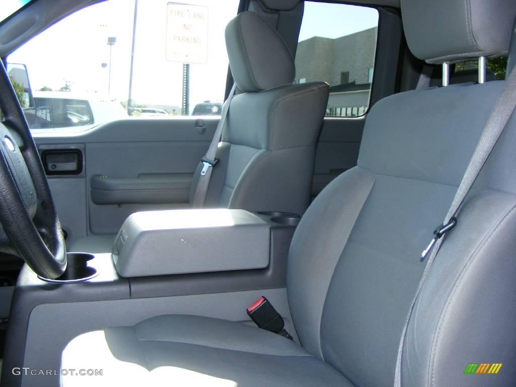 2007 F150 STX SuperCab 4x4 - Dark Blue Pearl Metallic / Medium/Dark Flint photo #6