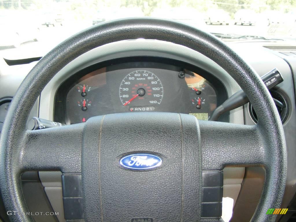 2007 F150 STX SuperCab 4x4 - Dark Blue Pearl Metallic / Medium/Dark Flint photo #10