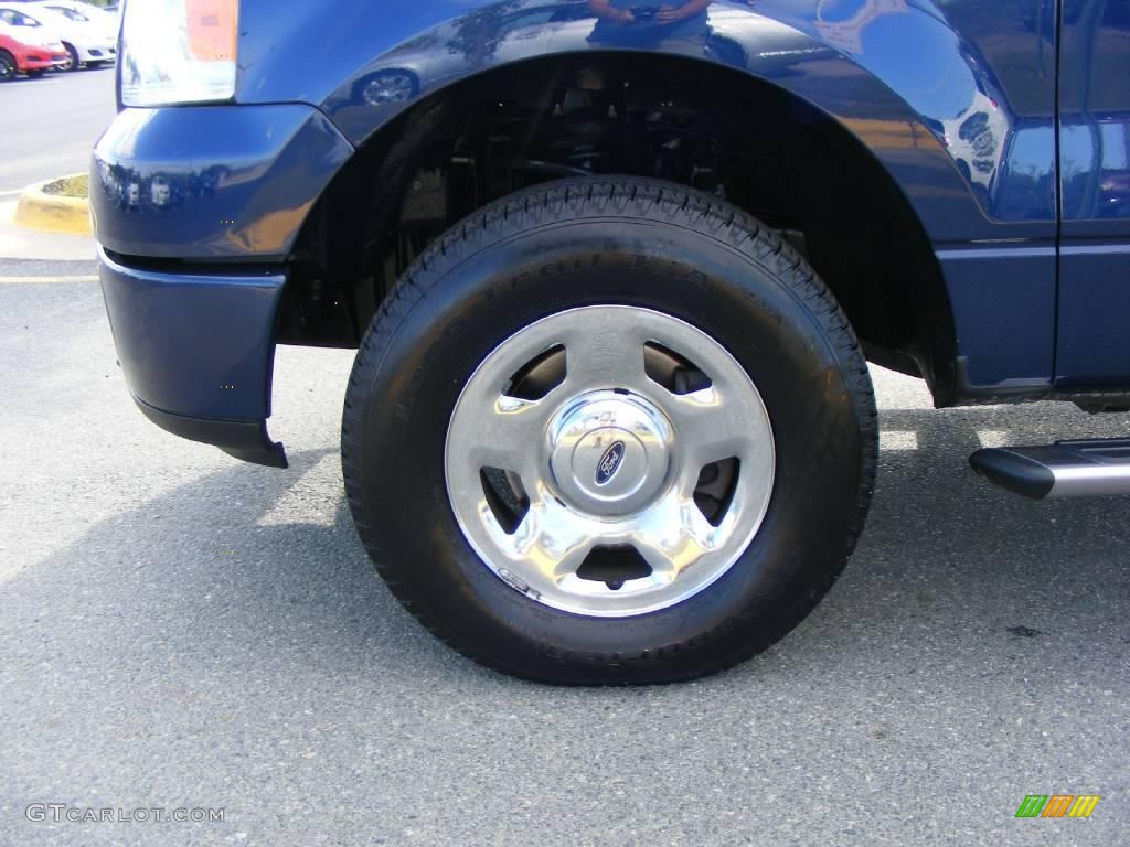 2007 F150 STX SuperCab 4x4 - Dark Blue Pearl Metallic / Medium/Dark Flint photo #19