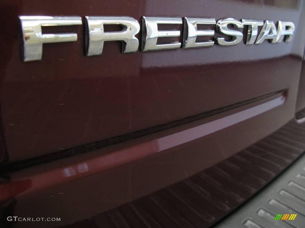 2007 Freestar SE - Dark Toreador Red Metallic / Flint Gray photo #18