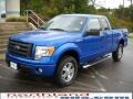 2010 Blue Flame Metallic Ford F150 STX SuperCab 4x4  photo #2