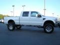 2010 White Platinum Tri-Coat Ford F250 Super Duty Lariat Crew Cab 4x4  photo #2