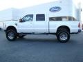 2010 White Platinum Tri-Coat Ford F250 Super Duty Lariat Crew Cab 4x4  photo #6