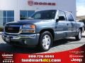 2006 Stealth Gray Metallic GMC Sierra 1500 SLE Crew Cab  photo #1