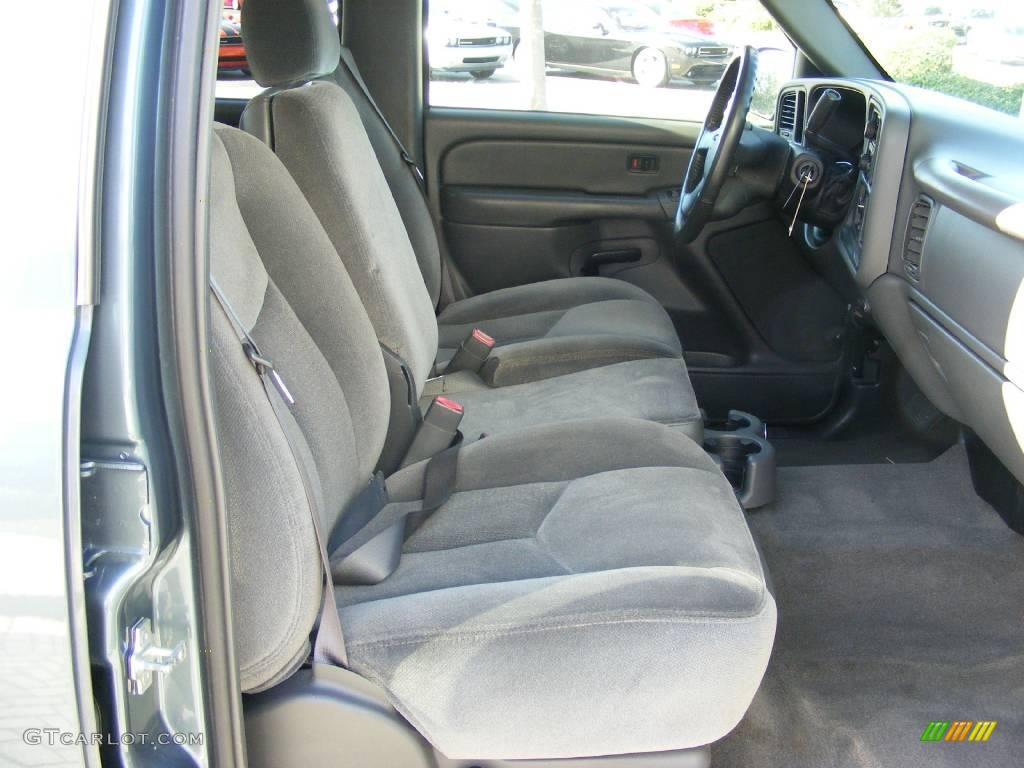 2006 Sierra 1500 SLE Crew Cab - Stealth Gray Metallic / Dark Pewter photo #19