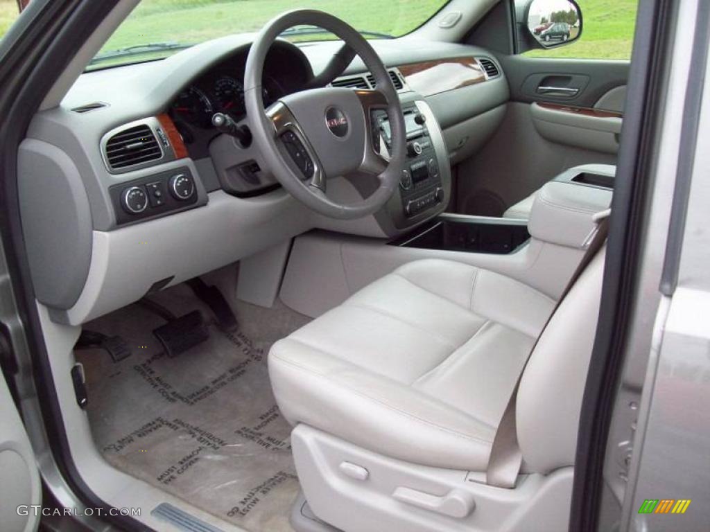 2007 Yukon SLT 4x4 - Steel Gray Metallic / Light Titanium photo #16