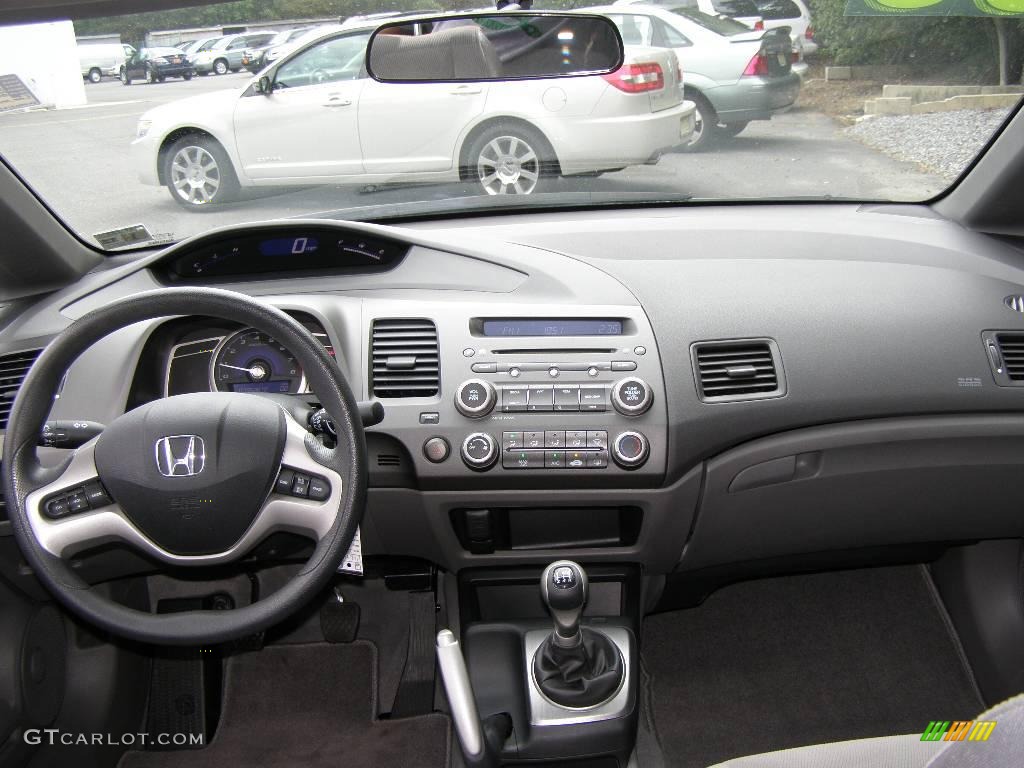2008 Civic EX Sedan - Galaxy Gray Metallic / Gray photo #20