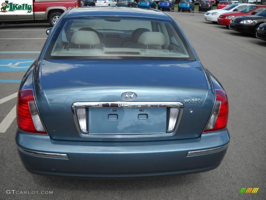 2004 XG350 L Sedan - Celadon Green Metallic / Beige photo #4