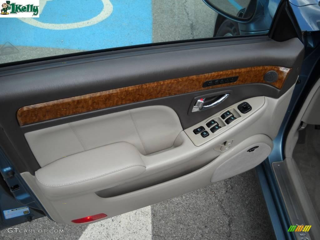 2004 XG350 L Sedan - Celadon Green Metallic / Beige photo #7
