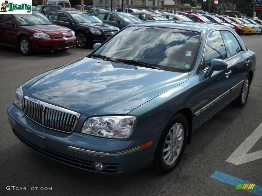 2004 XG350 L Sedan - Celadon Green Metallic / Beige photo #15