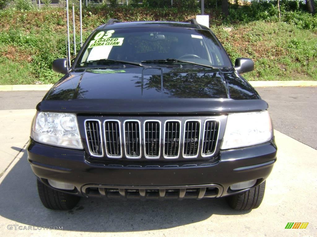 2003 Grand Cherokee Limited - Brilliant Black / Dark Slate Gray photo #1