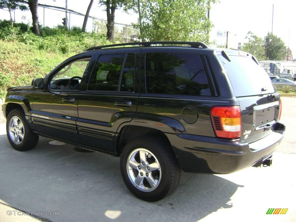 2003 Grand Cherokee Limited - Brilliant Black / Dark Slate Gray photo #6