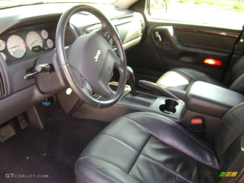 2003 Grand Cherokee Limited - Brilliant Black / Dark Slate Gray photo #7