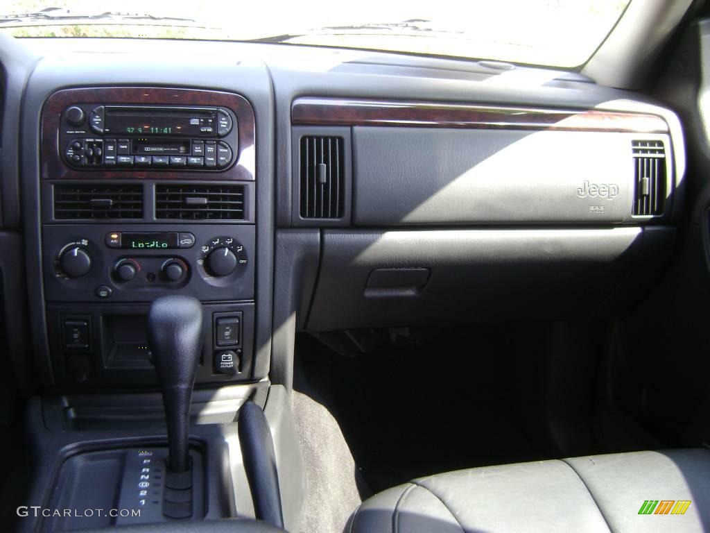 2003 Grand Cherokee Limited - Brilliant Black / Dark Slate Gray photo #16