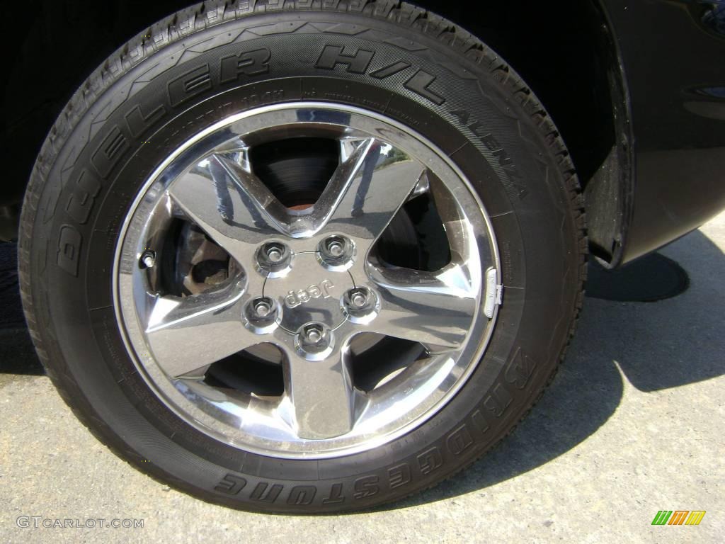 2003 Grand Cherokee Limited - Brilliant Black / Dark Slate Gray photo #17